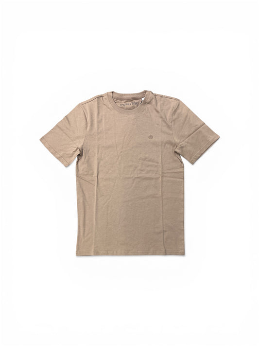 Scotch & Soda Seasonal Core Chest Logo Regular Fit T-Shirt-Amphora
