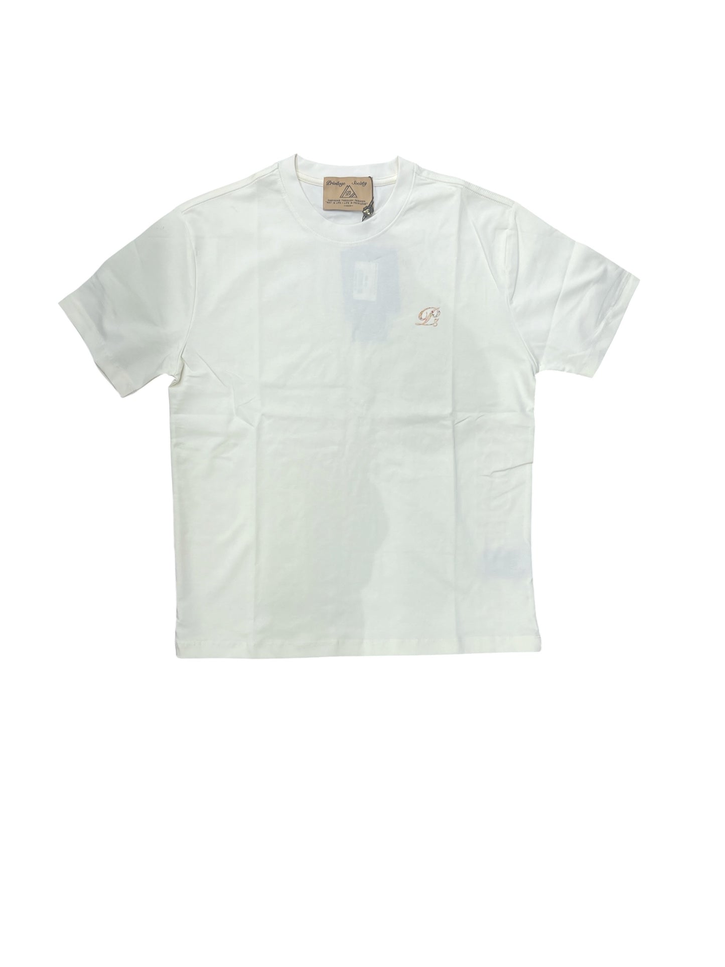 Privilege Society Men's Arte Gallery Tee-Cream