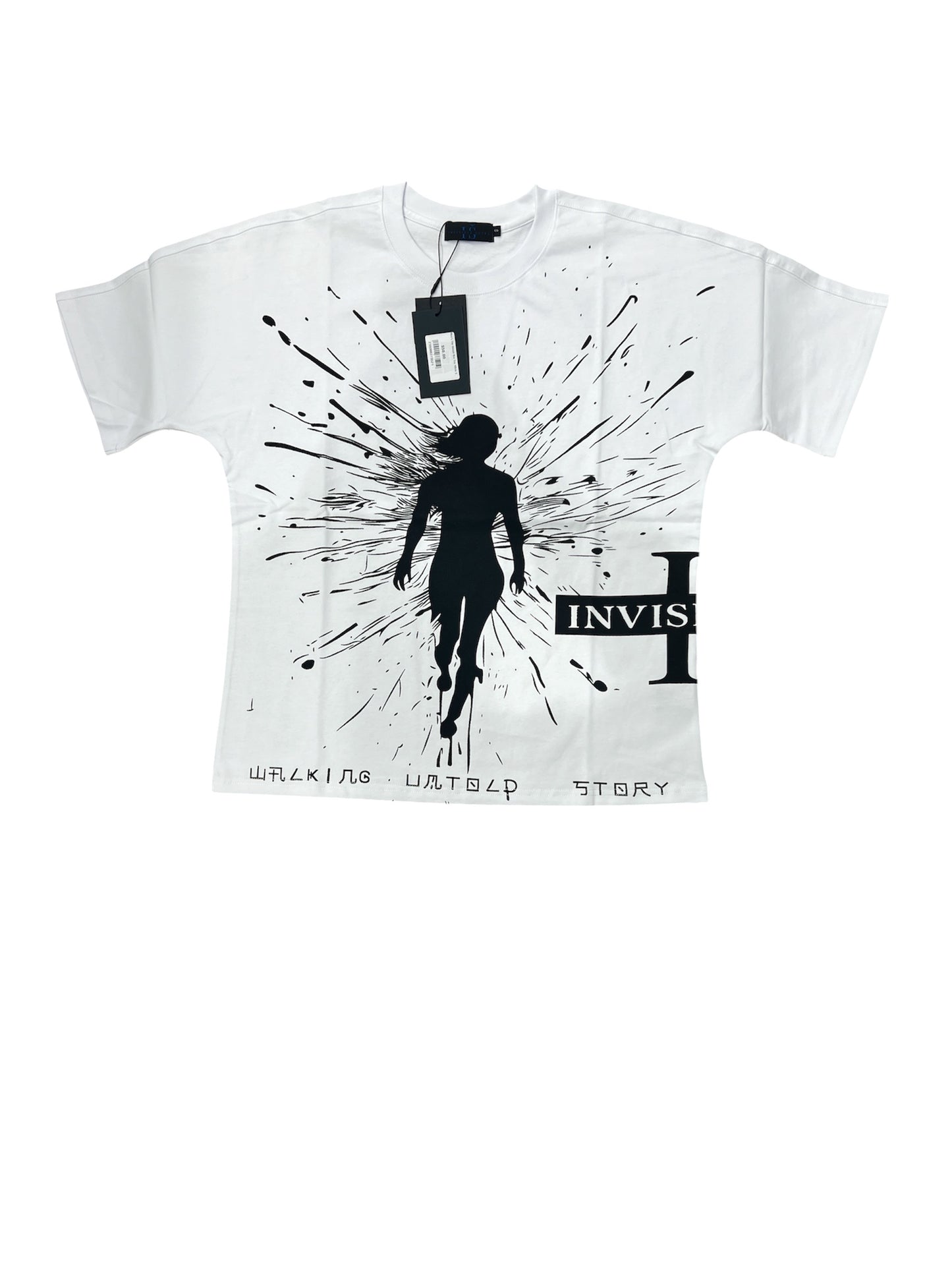 Invisible Scars Men's The Untold Box Tee-White