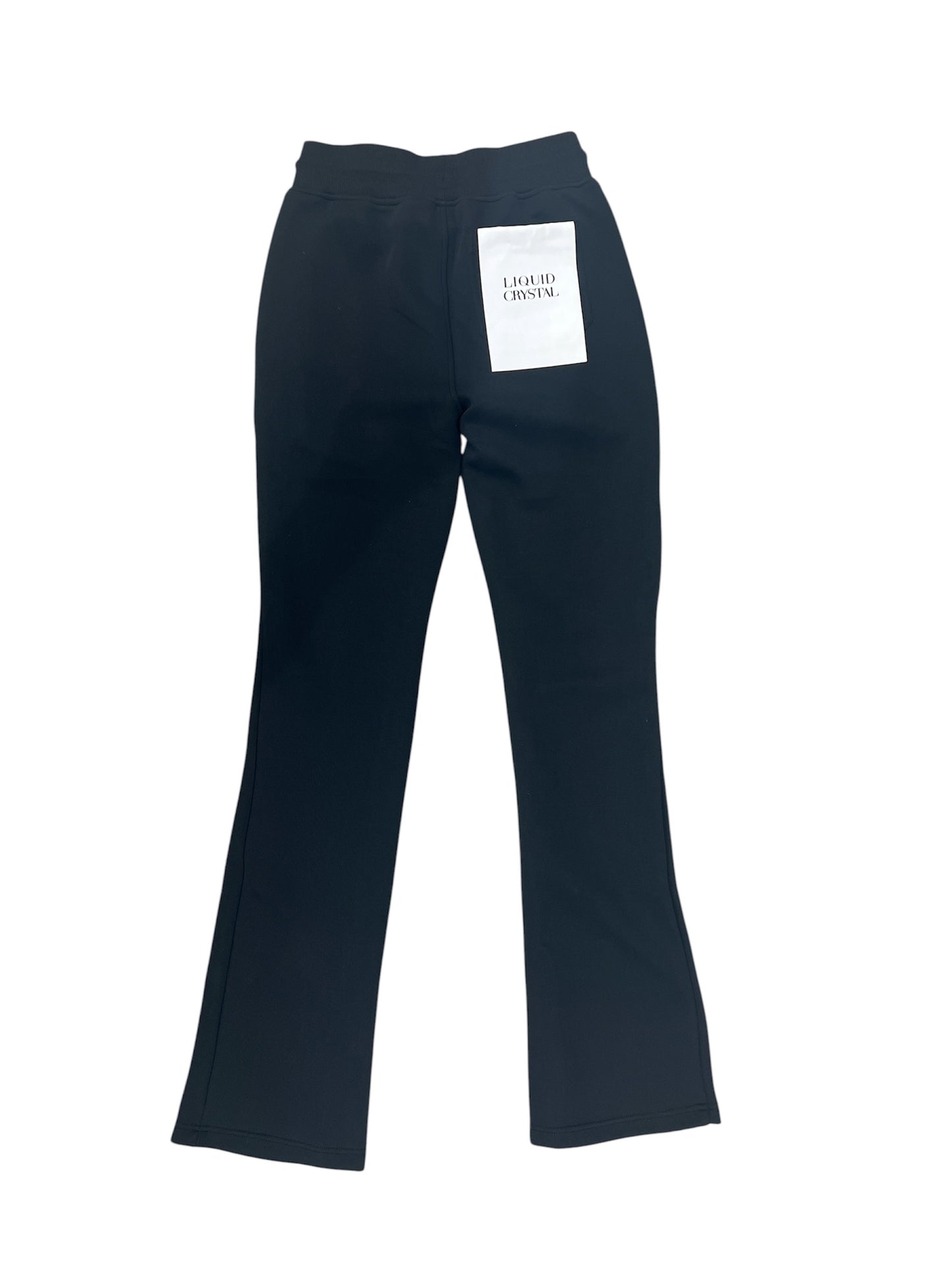 Liquid Crystal Sweatpants-Black