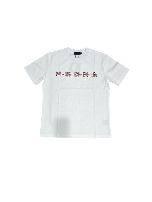 Invisible Scars Men's Founders Knight Tee-White