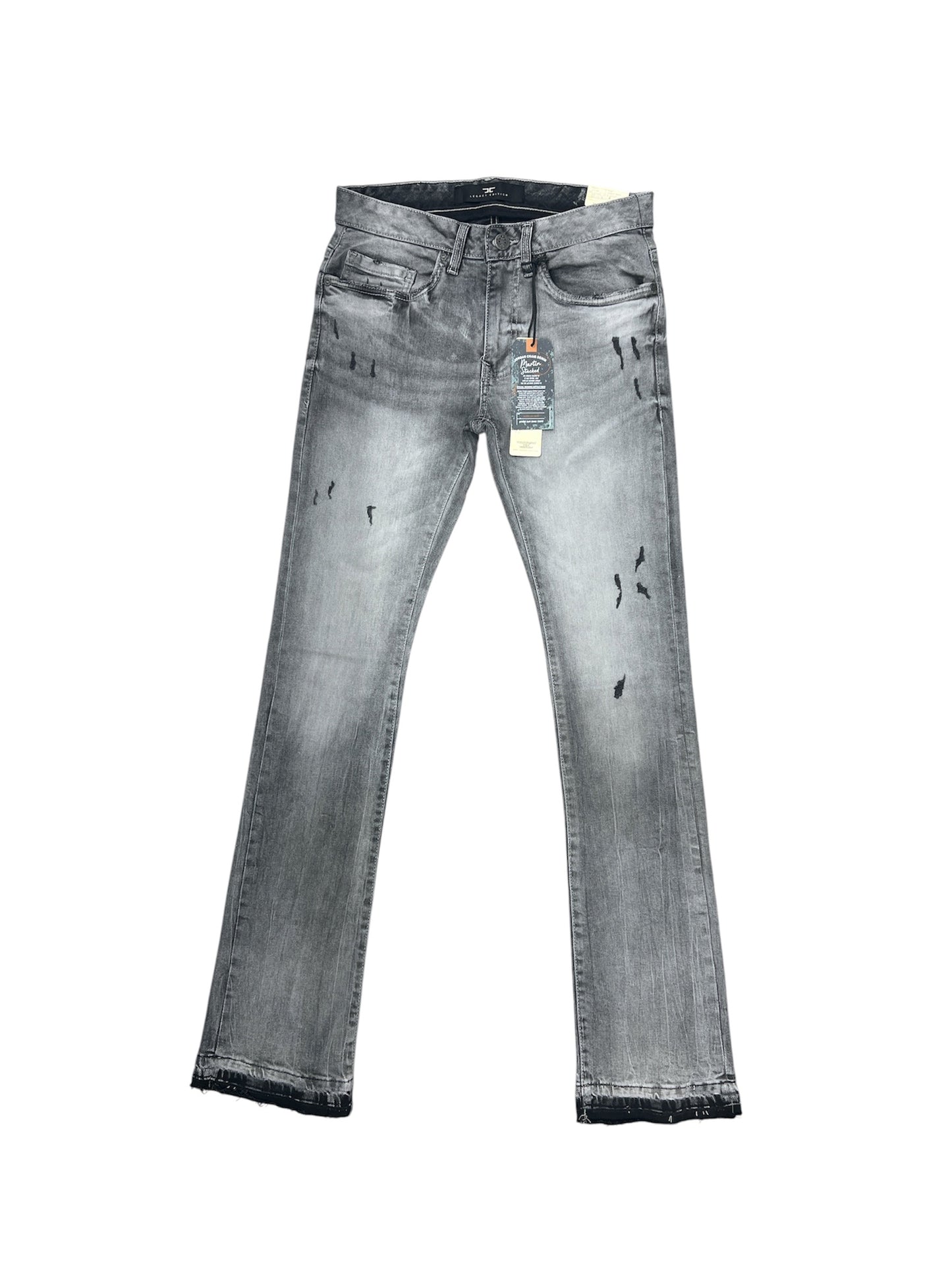 Jordan Craig Martin Stacked Denim Jeans-Cement Wash