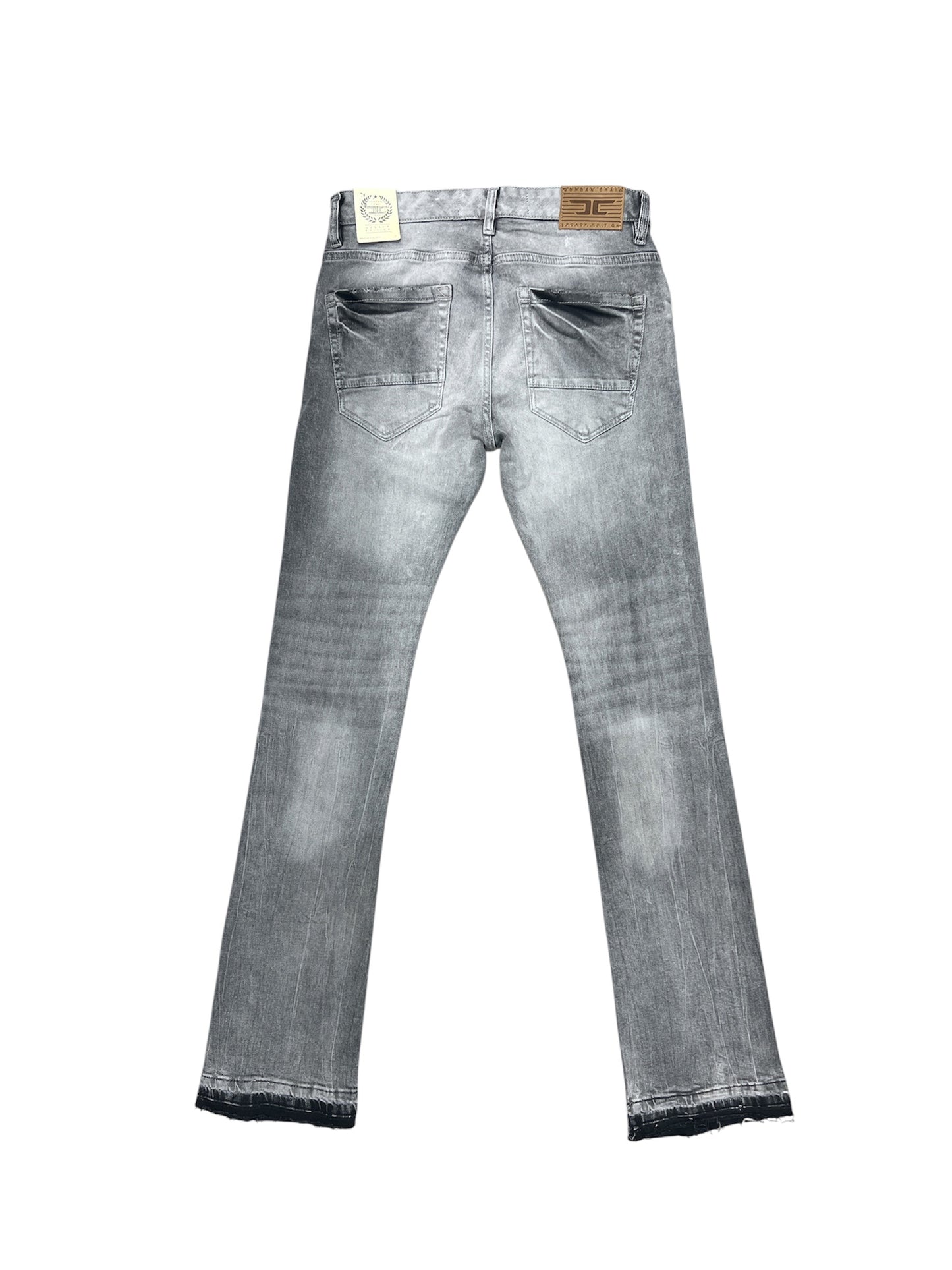 Jordan Craig Martin Stacked Denim Jeans-Cement Wash