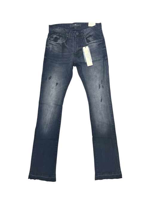 Jordan Craig Martin Stacked Denim Jeans-Black Shadow