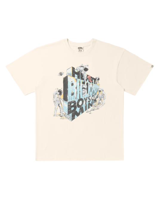 Billionaire Boys Club Diamond Wall T-Shirt-Gardenia