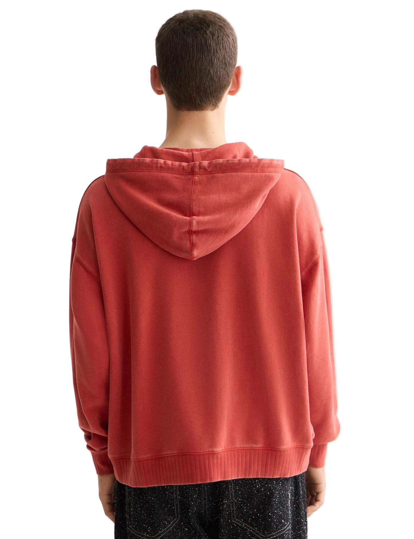 Scotch & Soda Wash Artwork Hoodie - Ketchup