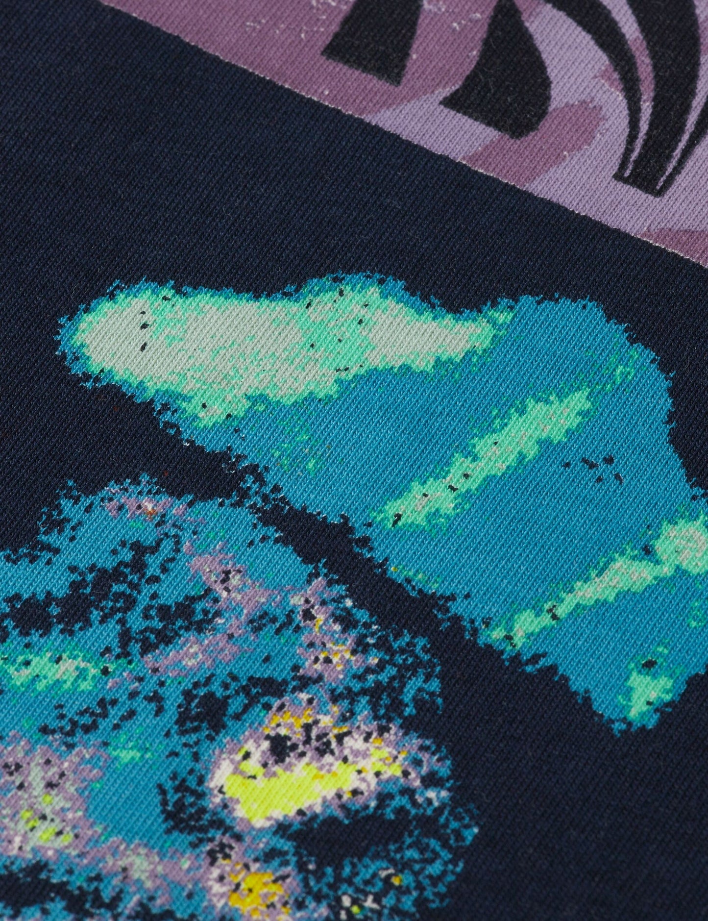 Scotch & Soda Loose Fit Front And Back Artwork T-Shirt-Eggnog