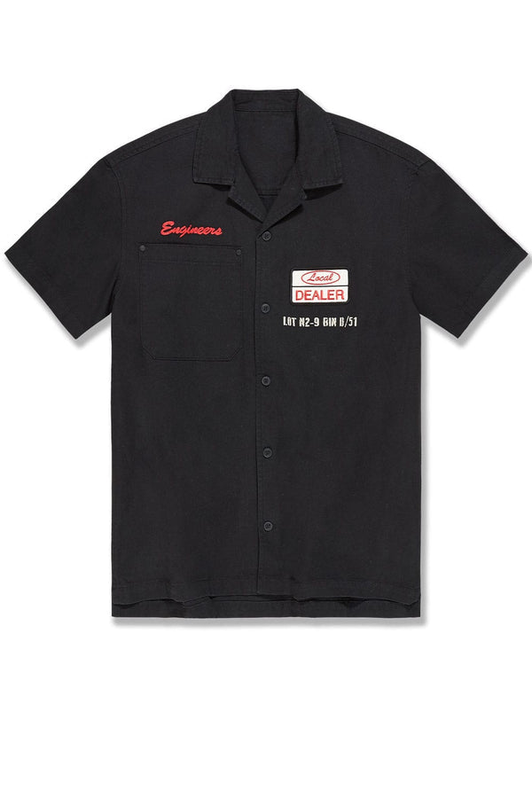 Jordan Craig The Re-Up Mechanic Shirt-Black