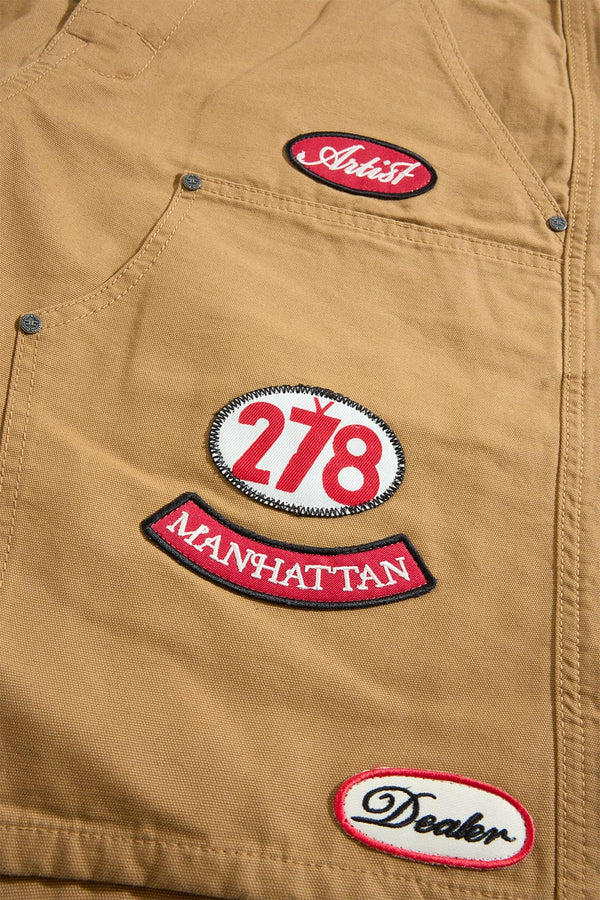 Jordan Craig Retro The Re-Up Shorts-Wheat