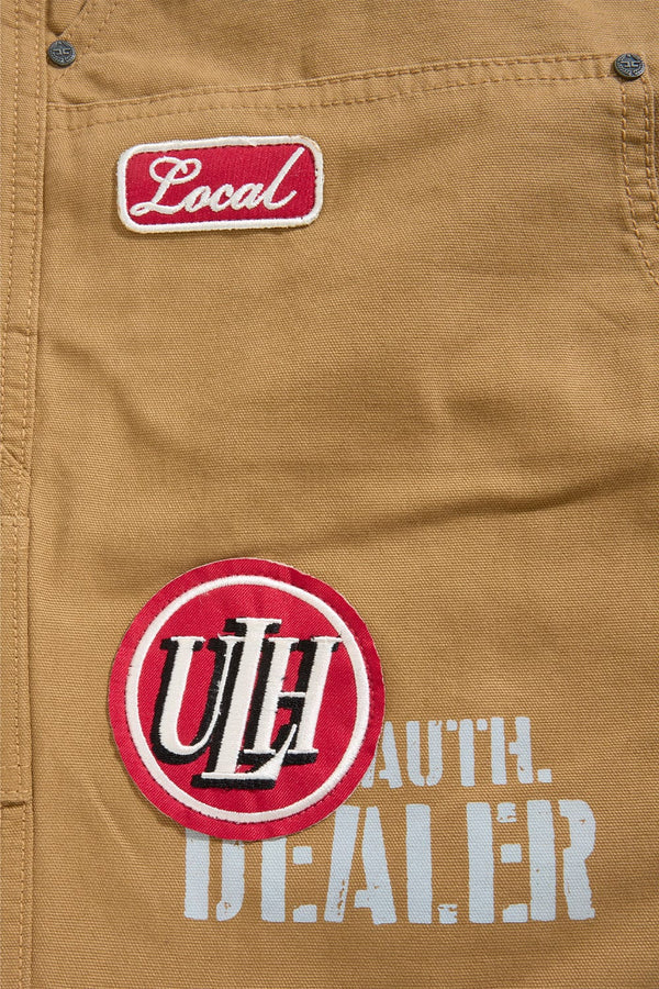 Jordan Craig Retro The Re-Up Shorts-Wheat