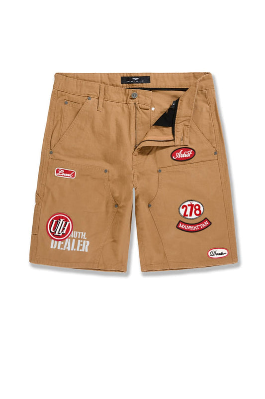 Jordan Craig Retro The Re-Up Shorts-Wheat