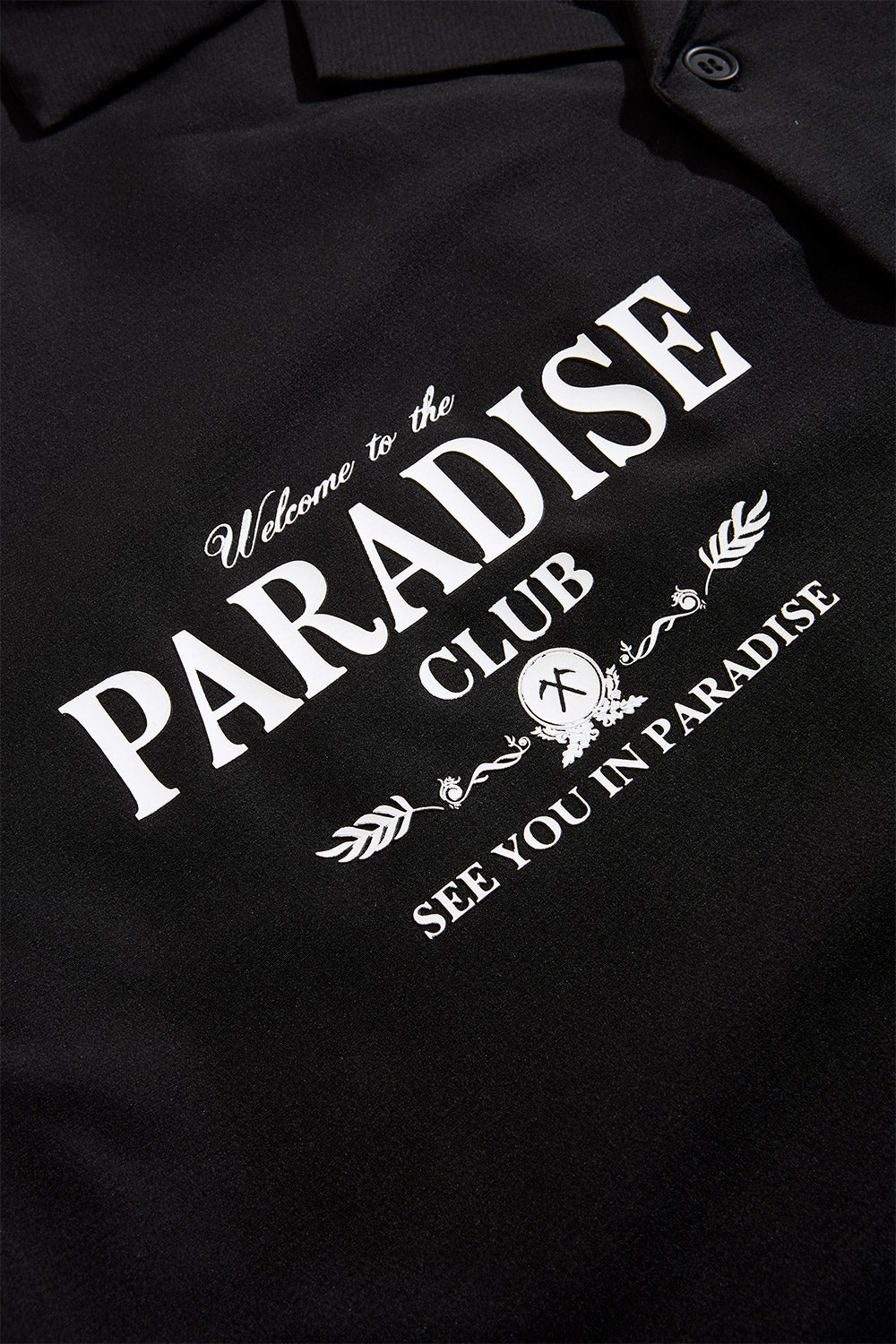 See You In Paradise Club S/S Shirt-Black
