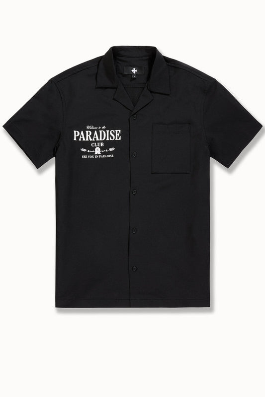 See You In Paradise Club S/S Shirt-Black