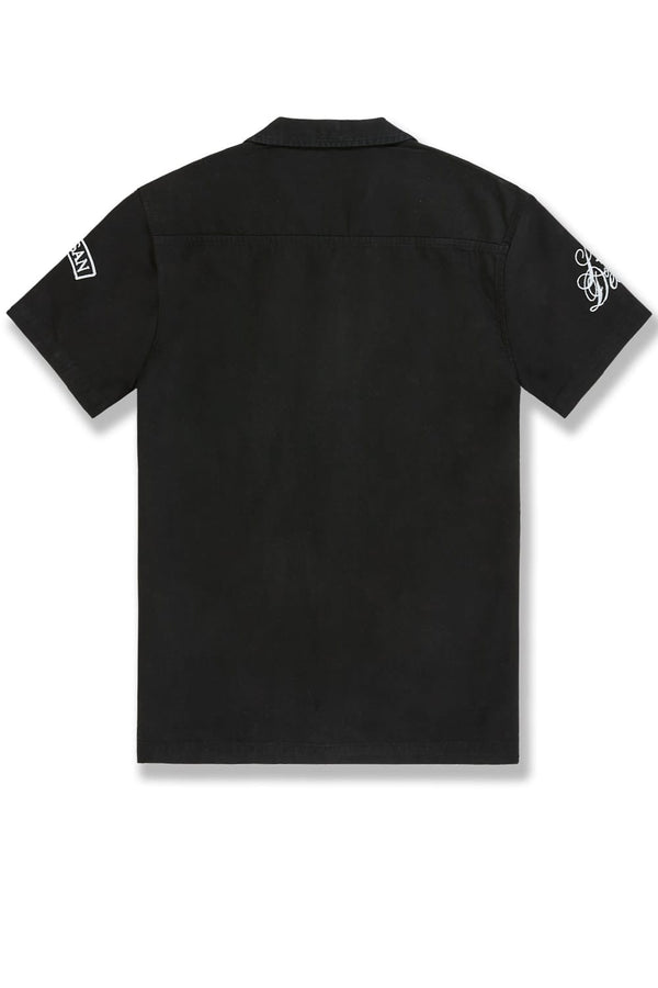 Jordan Craig The Plug Work Shirt-Black
