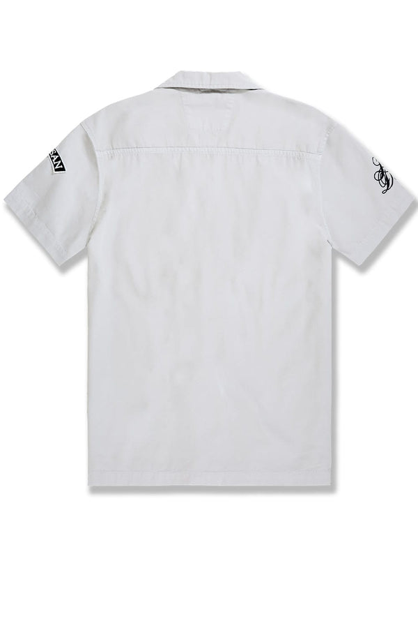 Jordan Craig The Plug Work Shirt -Cement