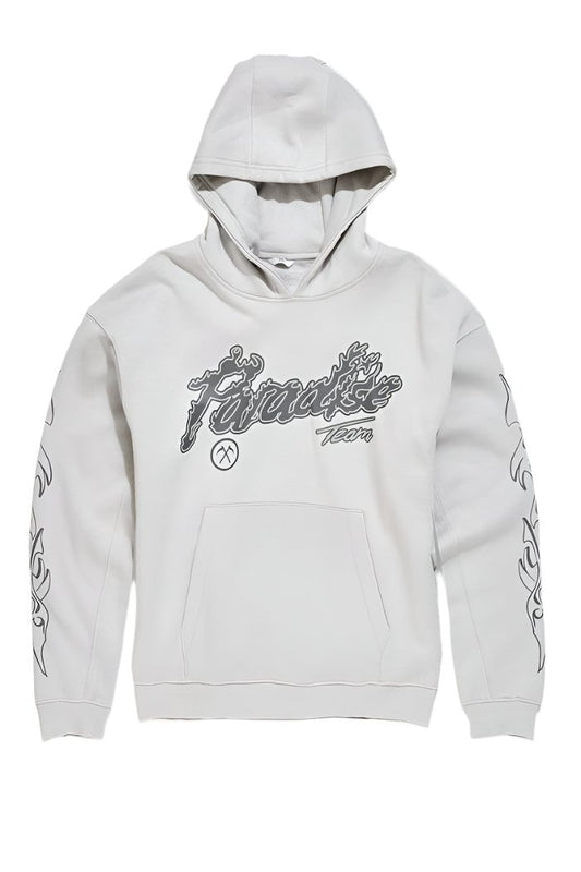 Jordan Craig Paradise Tour Pullover Hoodie-Cement