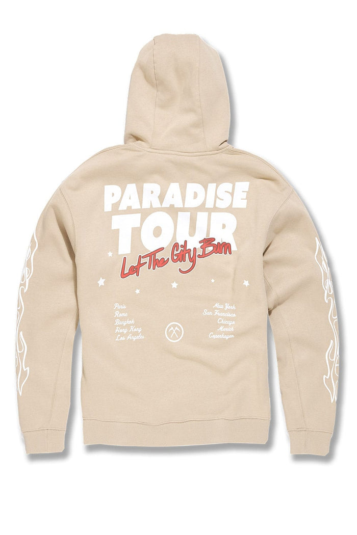 Jordan Craig Paradise Tour Pullover Hoodie- Sand