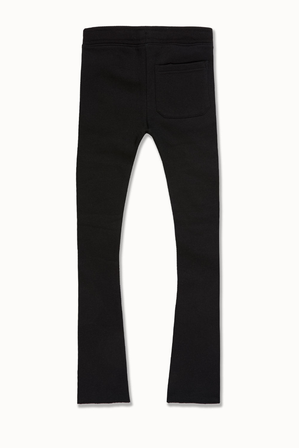 Jordan Craig Kids SYIP Tonal Stacked Sweatpants-Black