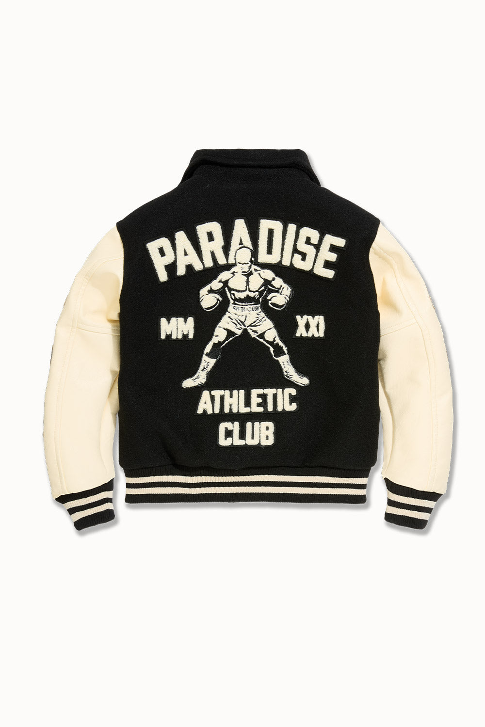 Jordan Craig Kids Paradise Team Varsity Jacket-Black