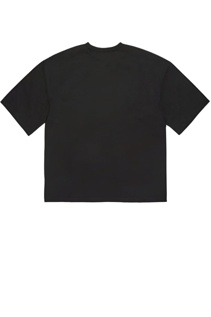 Jordan Craig Heavyweight Cropped Boxy T-Shirt-Black