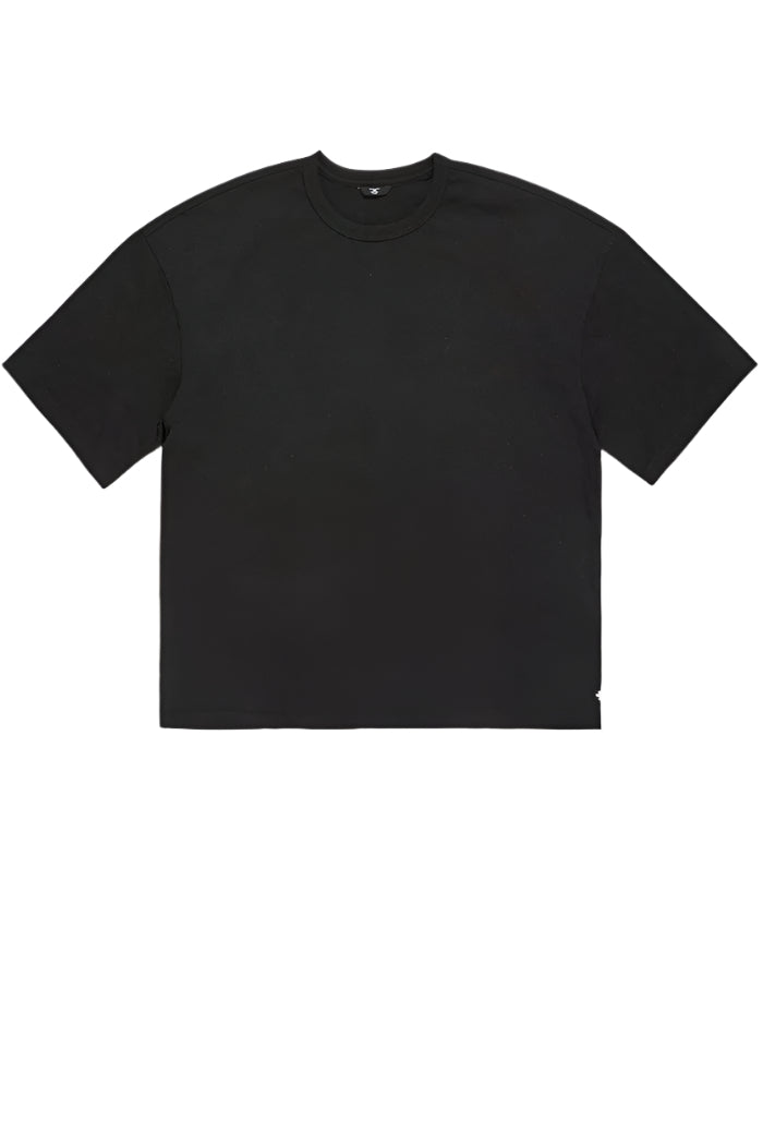 Jordan Craig Heavyweight Cropped Boxy T-Shirt-Black