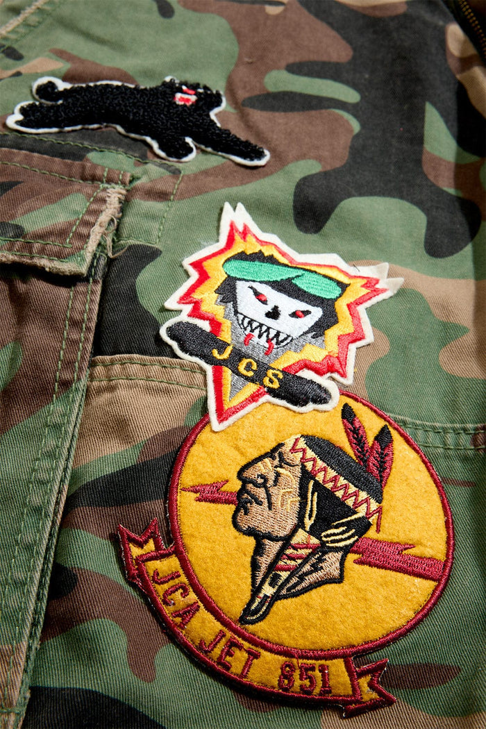 Jordan Craig Retro War Angel Cargo Shorts-Vintage Camo