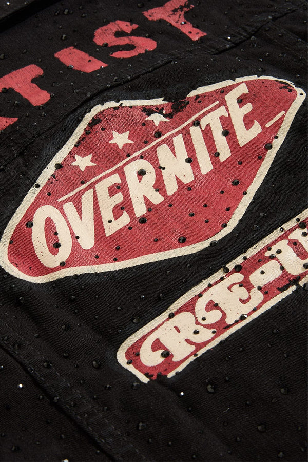 Jordan Craig (Kids) Local Dealer Trucker Jacket - Jet Black