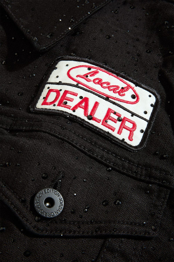 Jordan Craig Local Dealer Trucker Jacket - Jet Black
