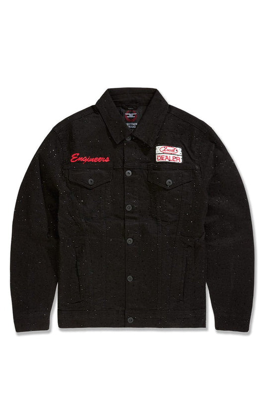 Jordan Craig Local Dealer Trucker Jacket - Jet Black