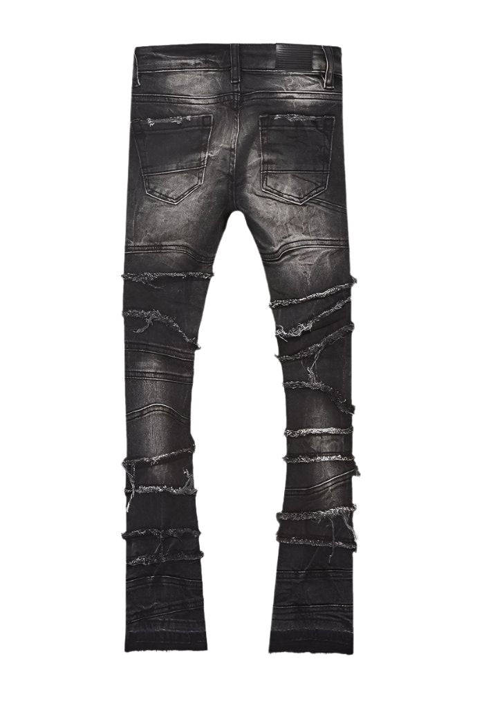 Jordan Craig Kids Stacked Elm Street Denim- Black Shadow (KIDS)