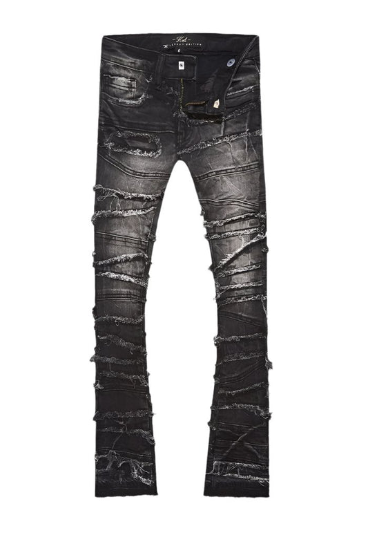 Jordan Craig Kids Stacked Elm Street Denim- Black Shadow (KIDS)