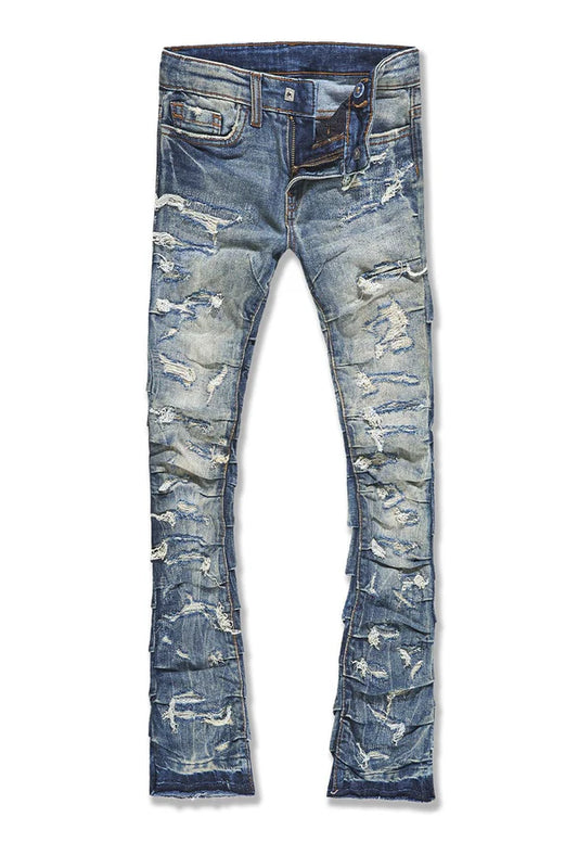 Jordan Craig / Kids Stacked Ripple Effect Denim