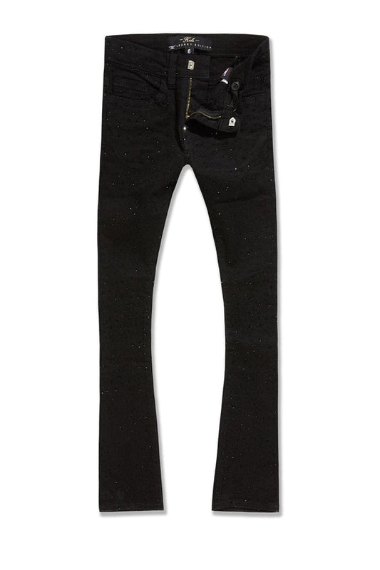 Jordan Craig (Kids) Local Dealer Stacked Denim - Jet Black