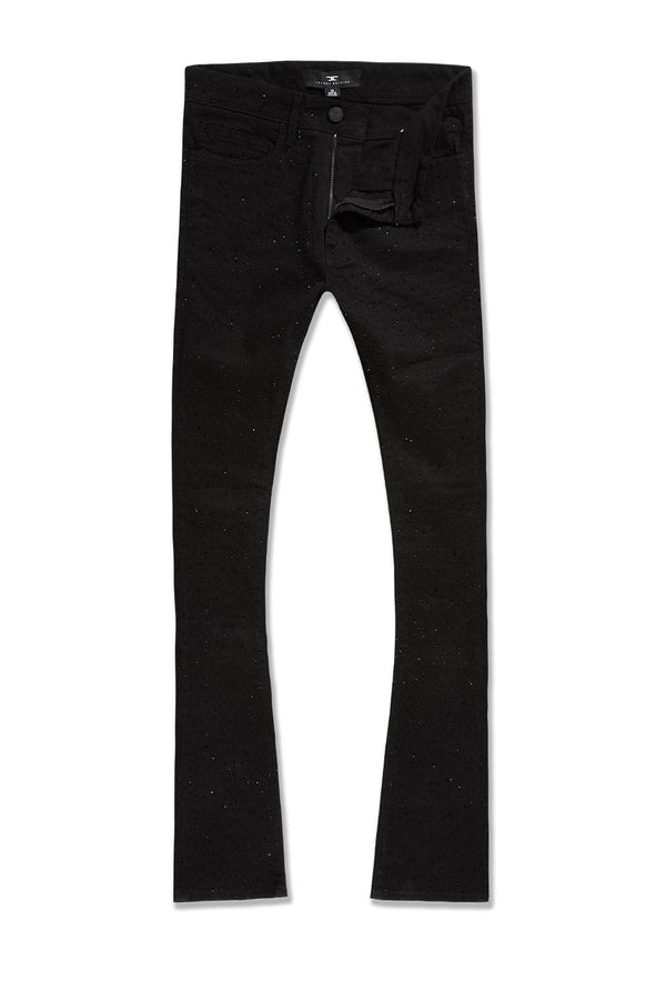 Jordan Craig Super Skinny Stacked Fit Local Dealer Denim Martin Stacked Collection - Jet Black