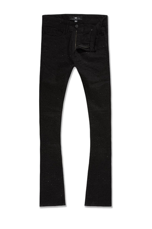 Jordan Craig Super Skinny Stacked Fit Local Dealer Denim Martin Stacked Collection - Jet Black