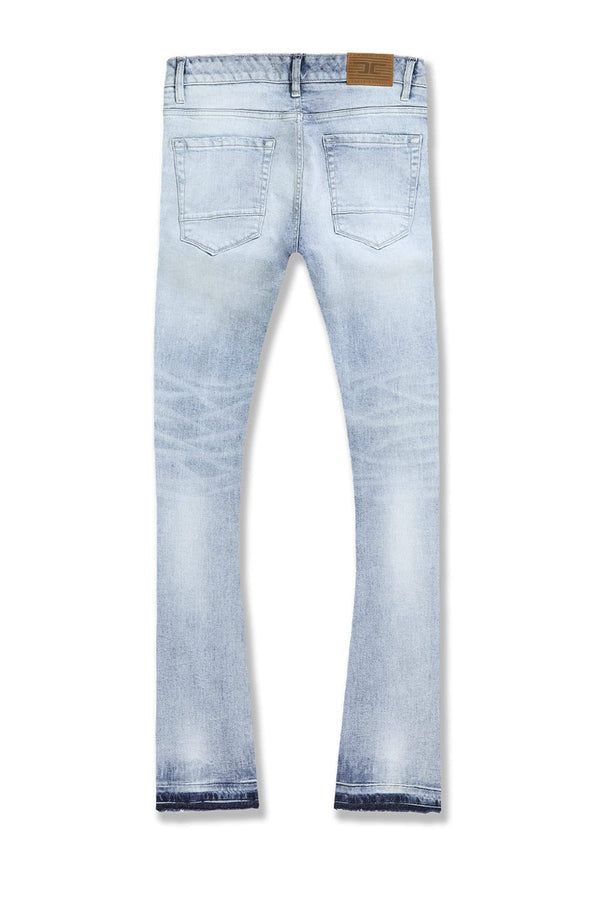 Jordan Craig Super Skinny Stacked Red Hook Denim Martin Stacked-Iced Blue