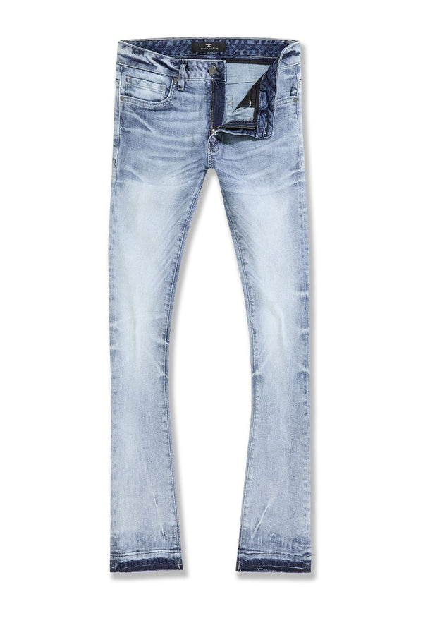 Jordan Craig Super Skinny Stacked Red Hook Denim Martin Stacked-Iced Blue