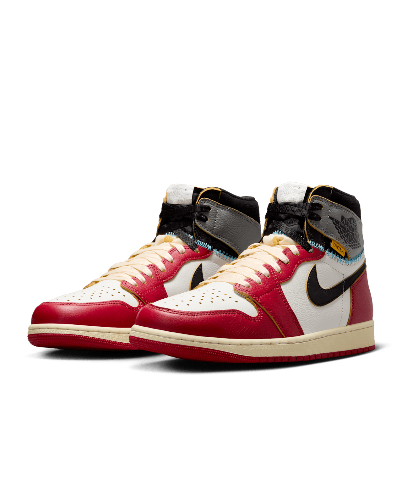Nike Air Joran 1 Retro High OG SP "Union LA Chicago Shadow" - Varsity Red / Black-Sail