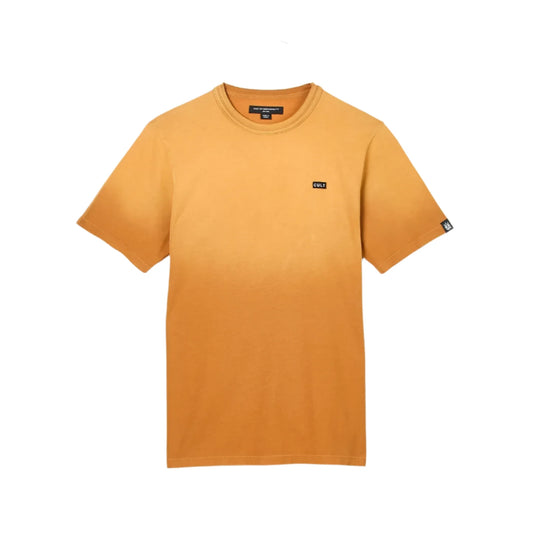 CULT OF INDIVIDUALITY SHIMUCHAN LOGO SHORT SLEEVE CREW NECK T SHIRT-VINTAGE RUST