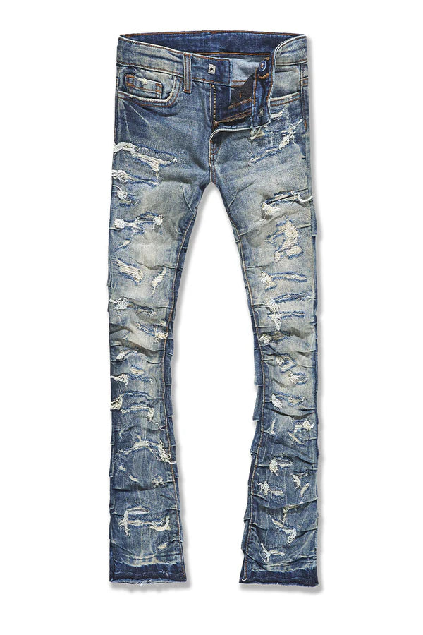 Jordan Craig/ Boys Stacked Ripple Effect Denim -Desert Storm