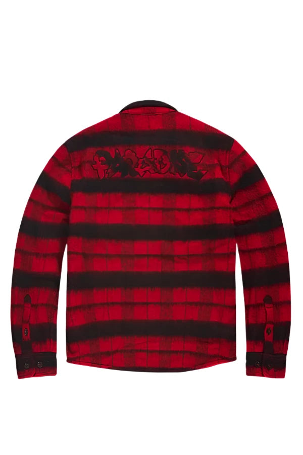 Jordan Craig Vandal Flannel Shacket -Buffalo Plaid