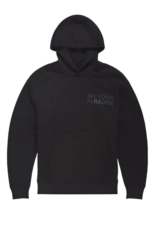 Jordan Craig Paradise Tonal Pullover Hoodie/ Black