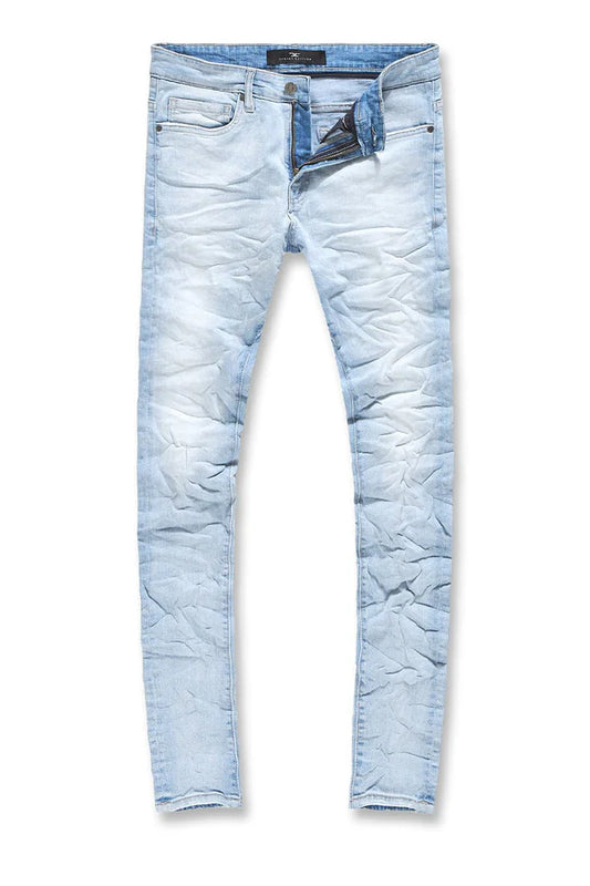 Jordan Craig /Ross Ace Crinkled Denim Iced White