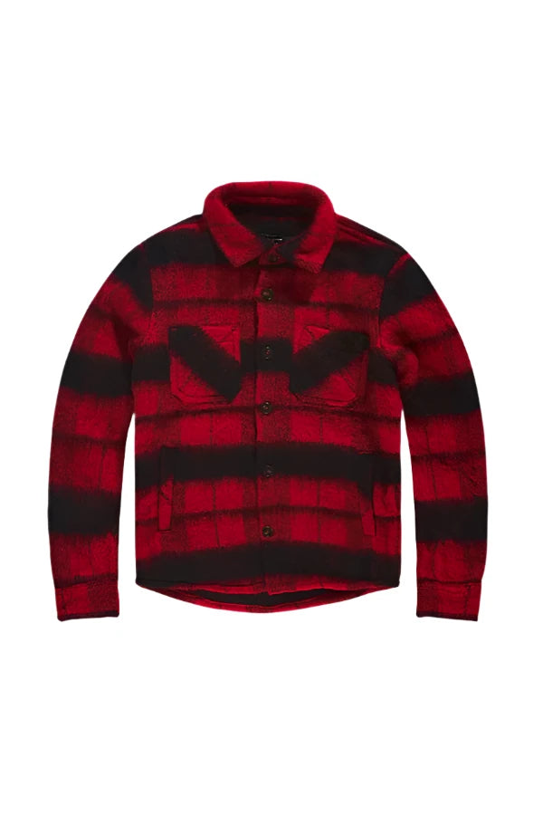 Jordan Craig Vandal Flannel Shacket -Buffalo Plaid (KIDS)