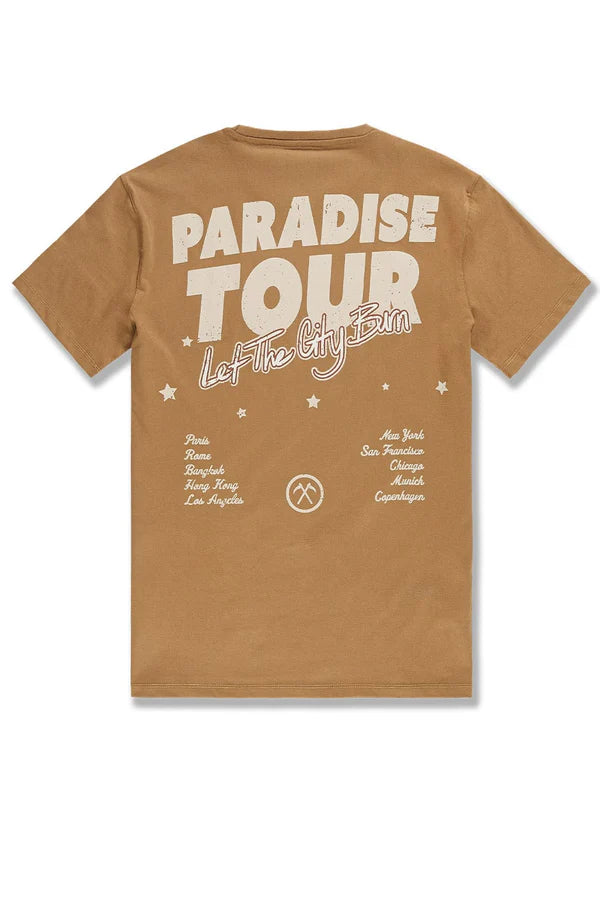 Jordan Craig/ Paradise Tour T-Shirt Mocha