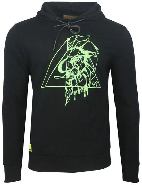 Privilege Society/ Lion Pullover Hoodie Black