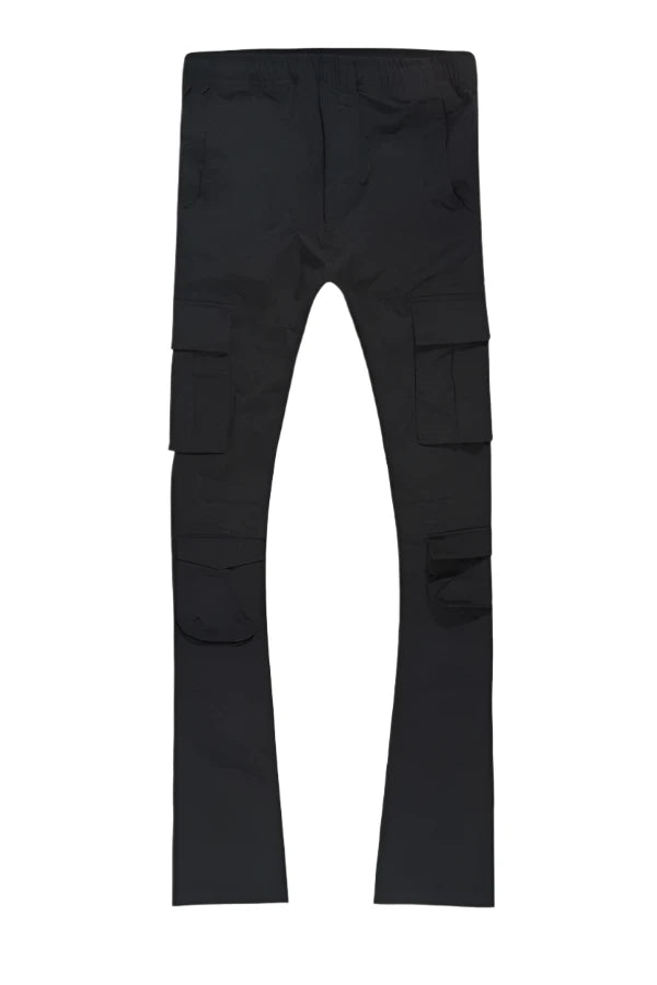 Jordan Craig Martin Stacked Ventura Cargo Pants -Black