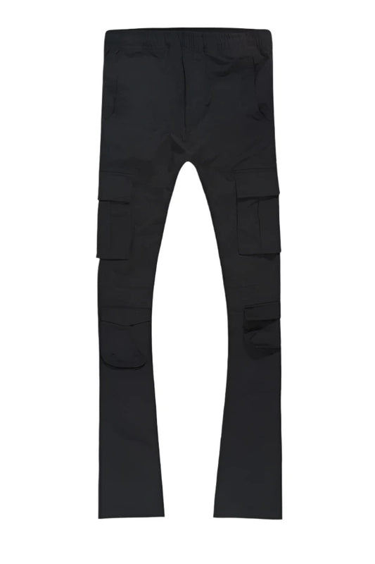 Jordan Craig Martin Stacked Ventura Cargo Pants -Black