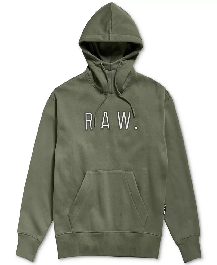 G-Star Raw/ Vulcanic Raw Loose Hoodie Green