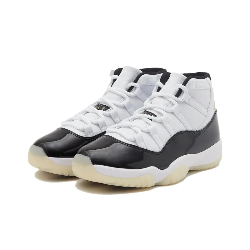 Air Jordan Retro 11 Gratitude - White / Metallic Gold / Black